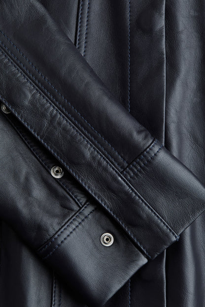 Leather shirt