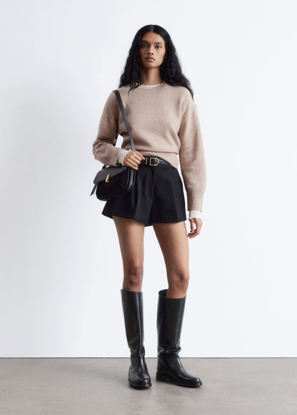 Leather Knee Boots