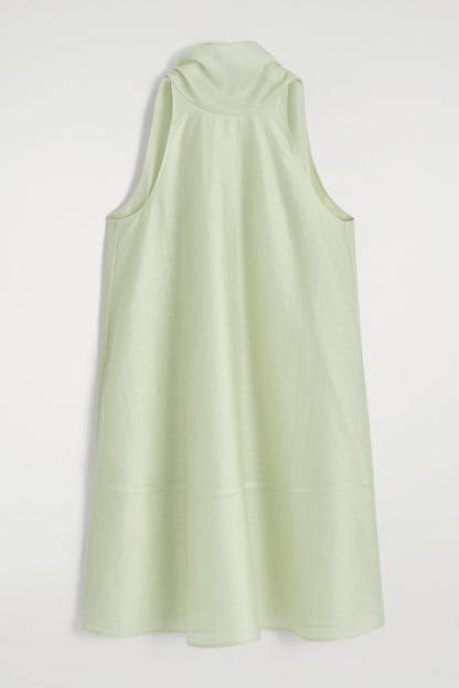 Fluid Halterneck Mini Dress