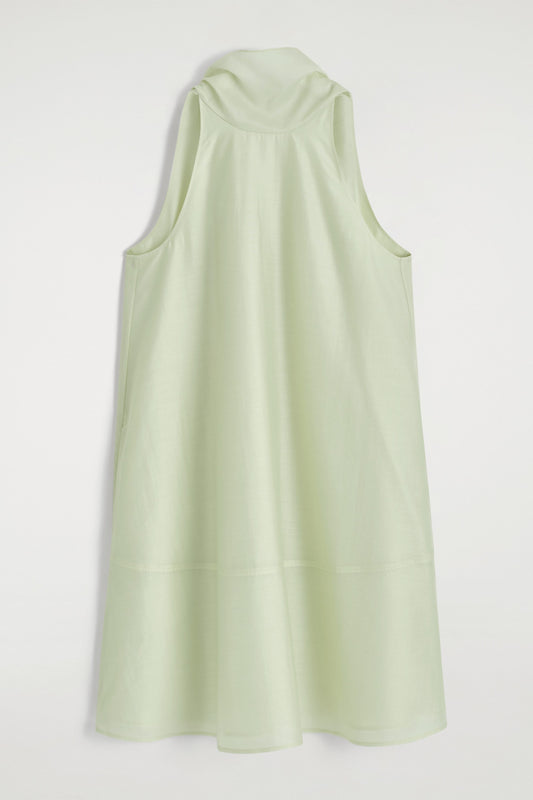 Fluid Halterneck Mini Dress