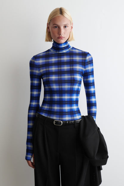 Merino Wool High-Neck Top