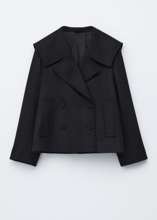 Double-Breasted Wool Jacket
