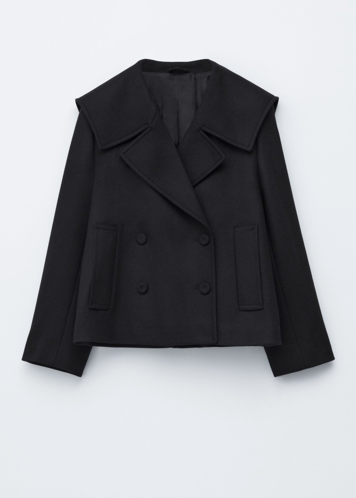 Double-Breasted Wool Jacket