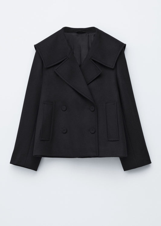 Double-Breasted Wool Jacket