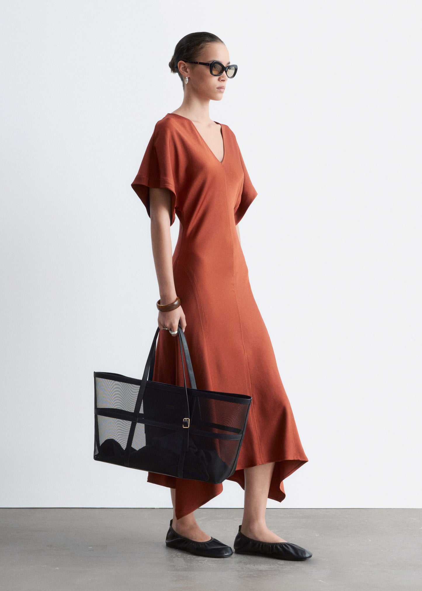 V-Neck Maxi Dress
