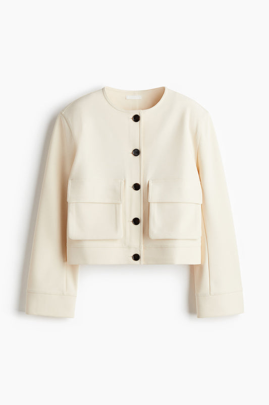 Pocket-detail jacket