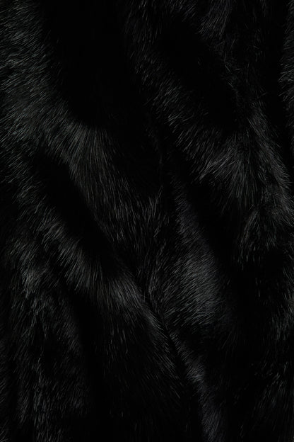 Long tie-belt gilet
