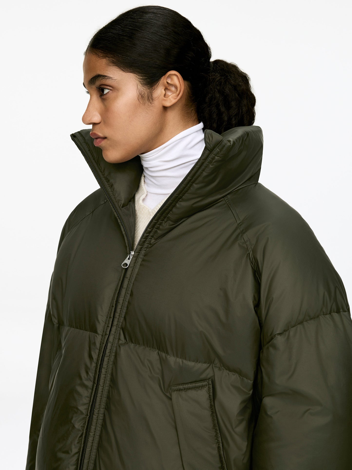 Upcycled Down Puffer Jacket