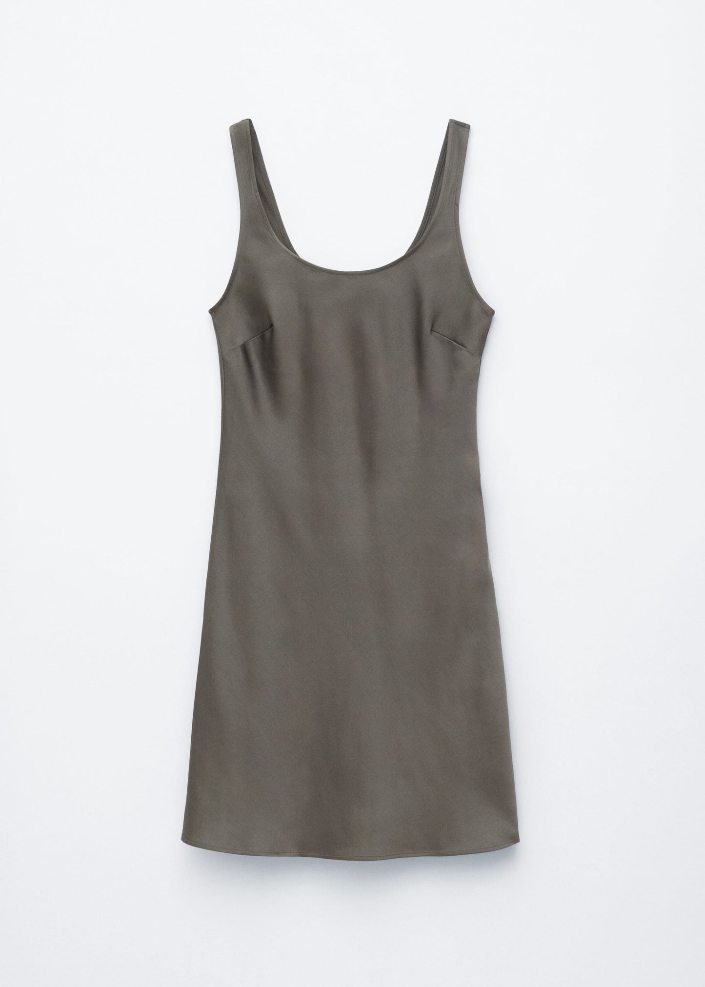Satin Slip Mini Dress