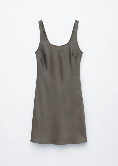Satin Slip Mini Dress