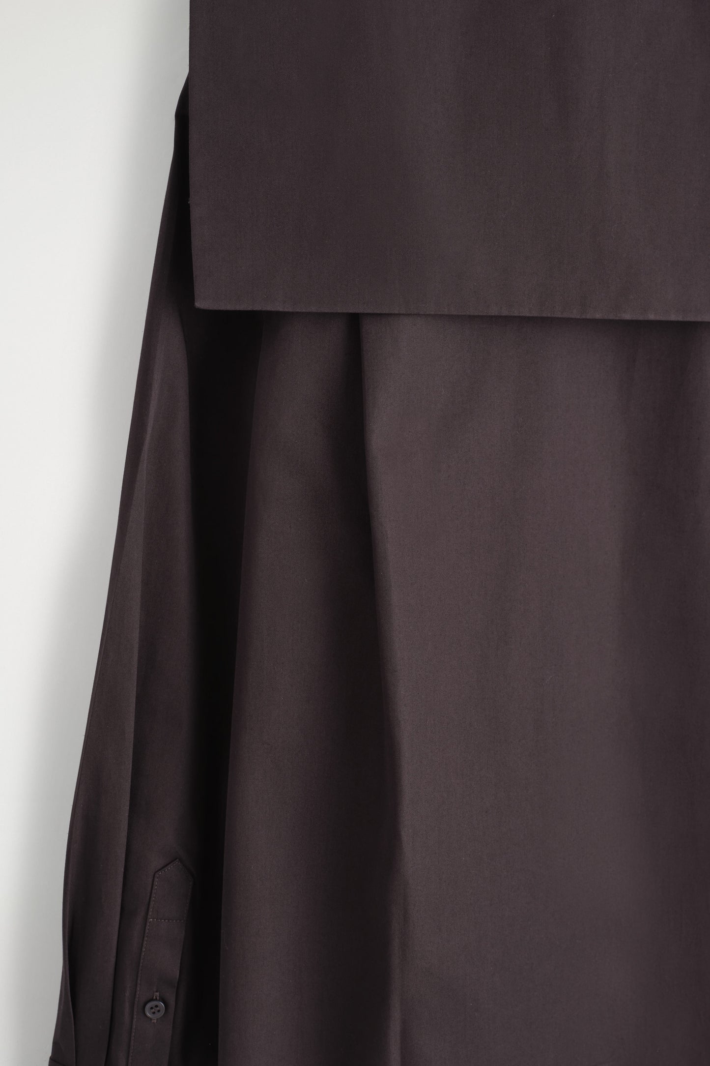 Sailor-Collar Cotton Mini Dress