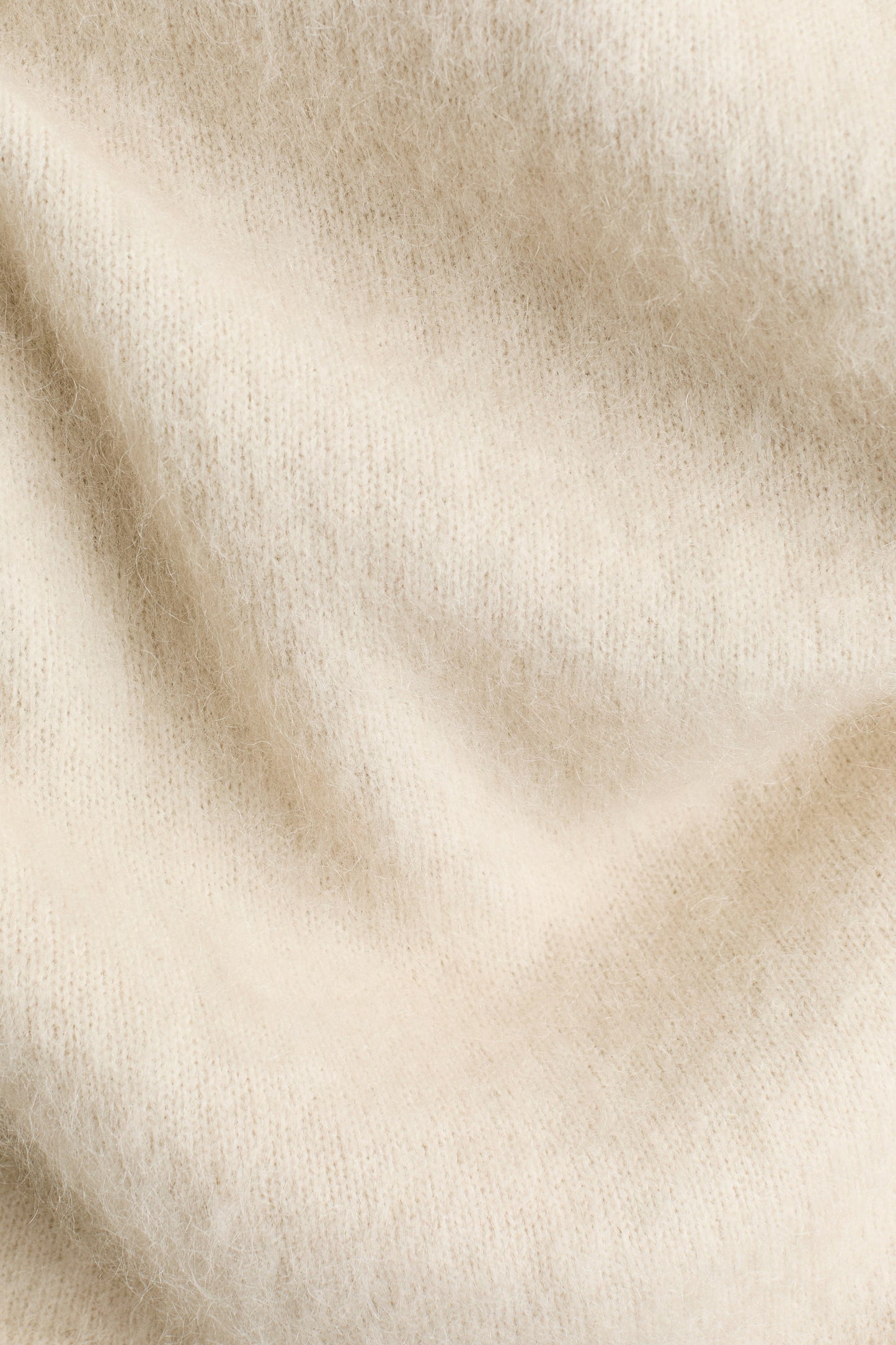 Oversized mohair-blend jumper