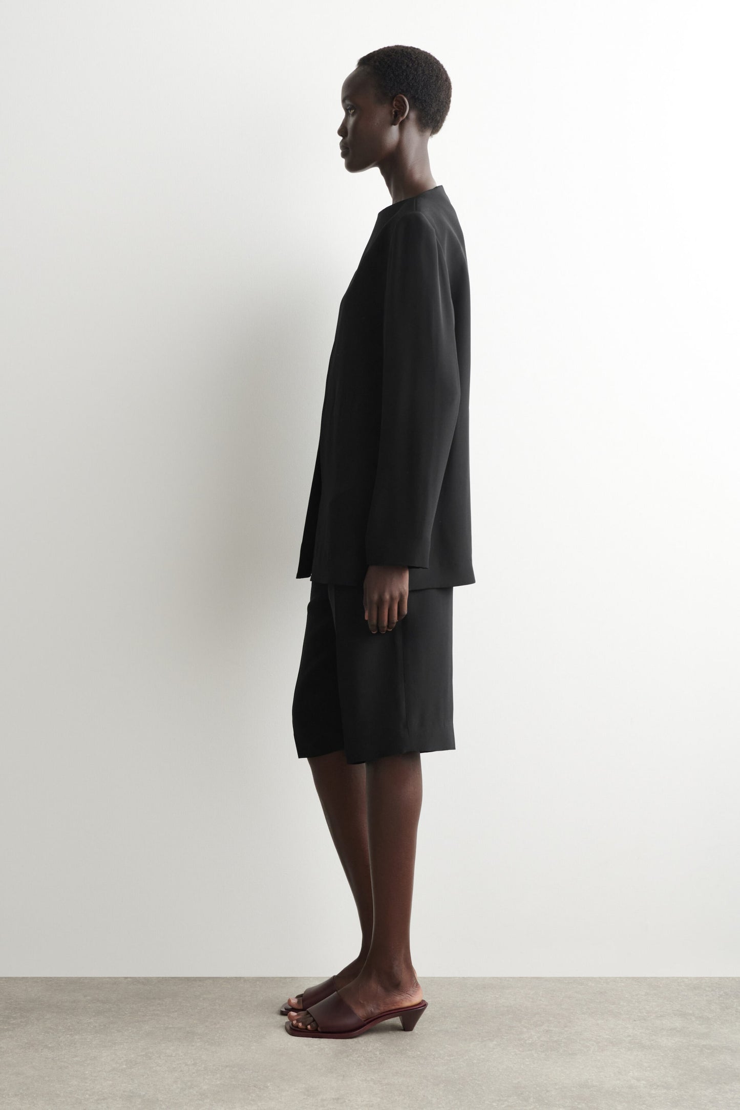Tailored Silk Top