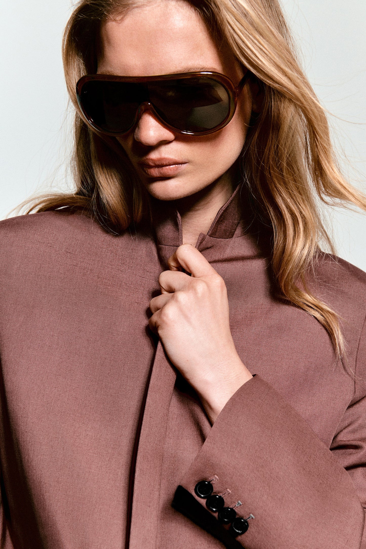 Oversized Aviator Sunglasses