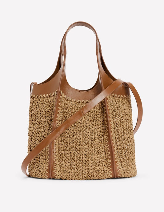Mini Straw Tote