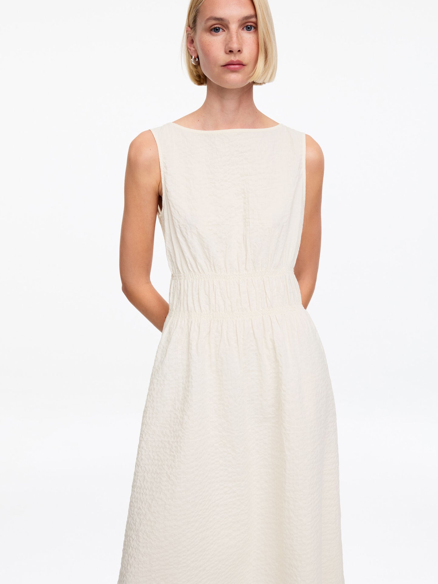 Seersucker Dress