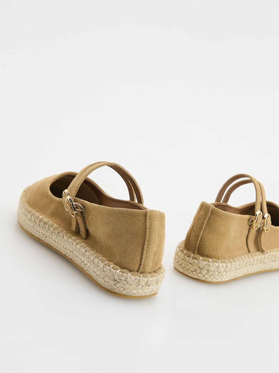 Suede espadrilles