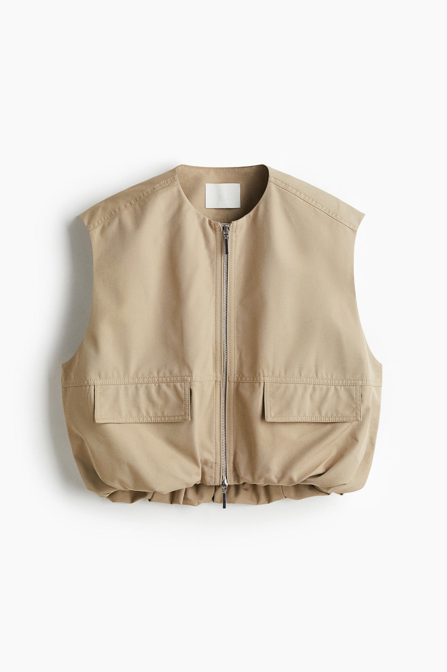 Bubble-hem gilet