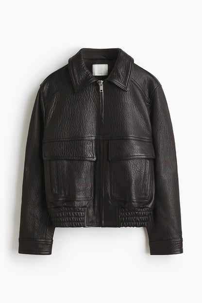 Leather jacket