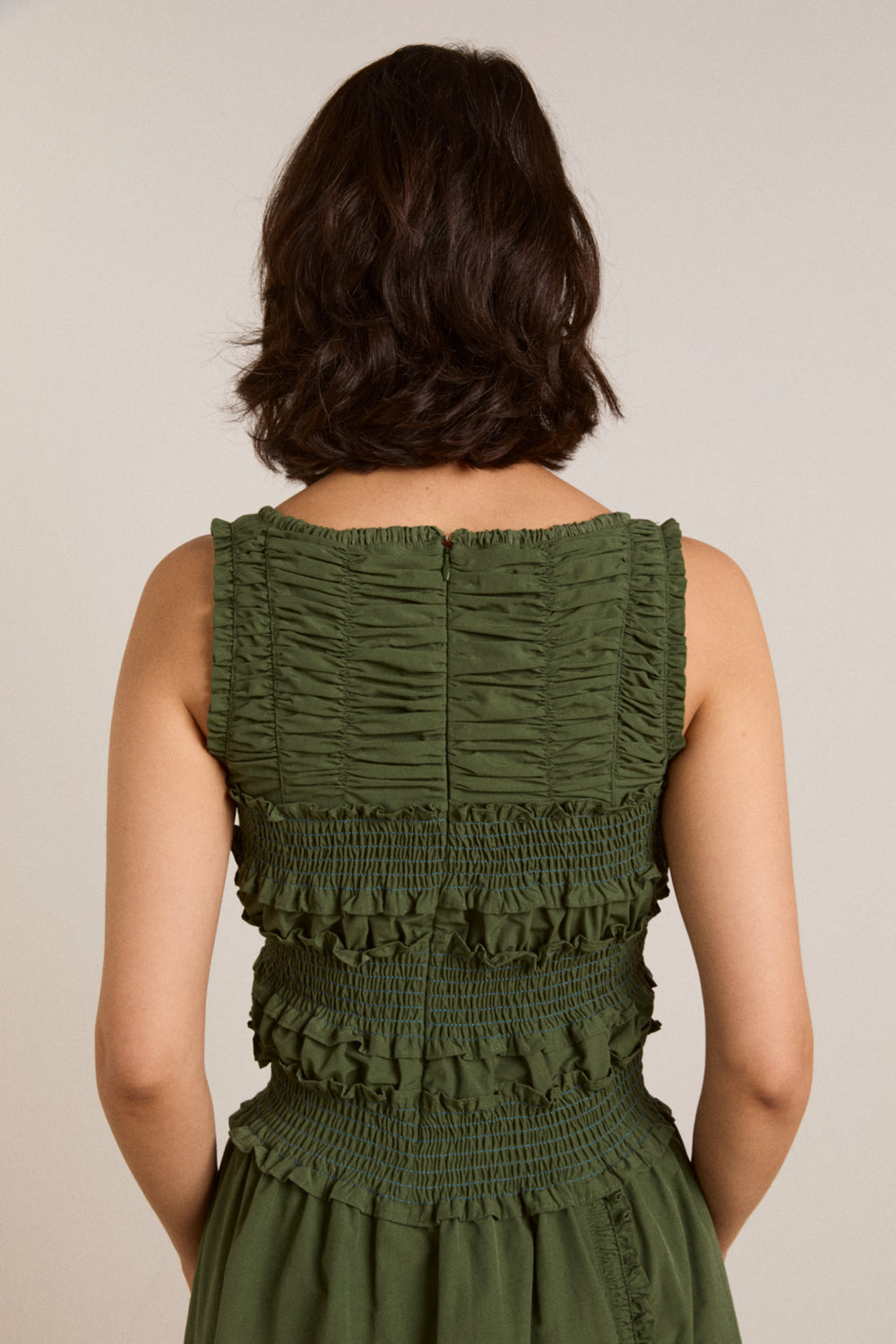 Cynthia Midi Dress Olive