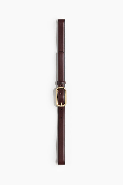 Leather belt