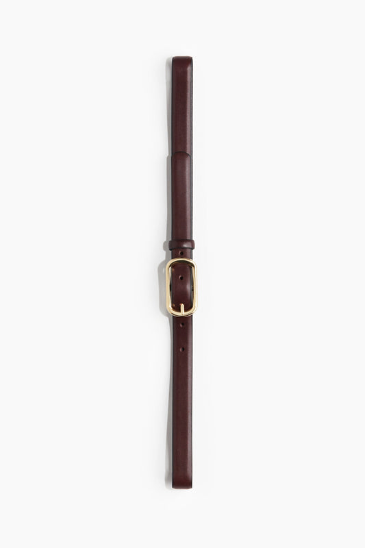 Leather belt