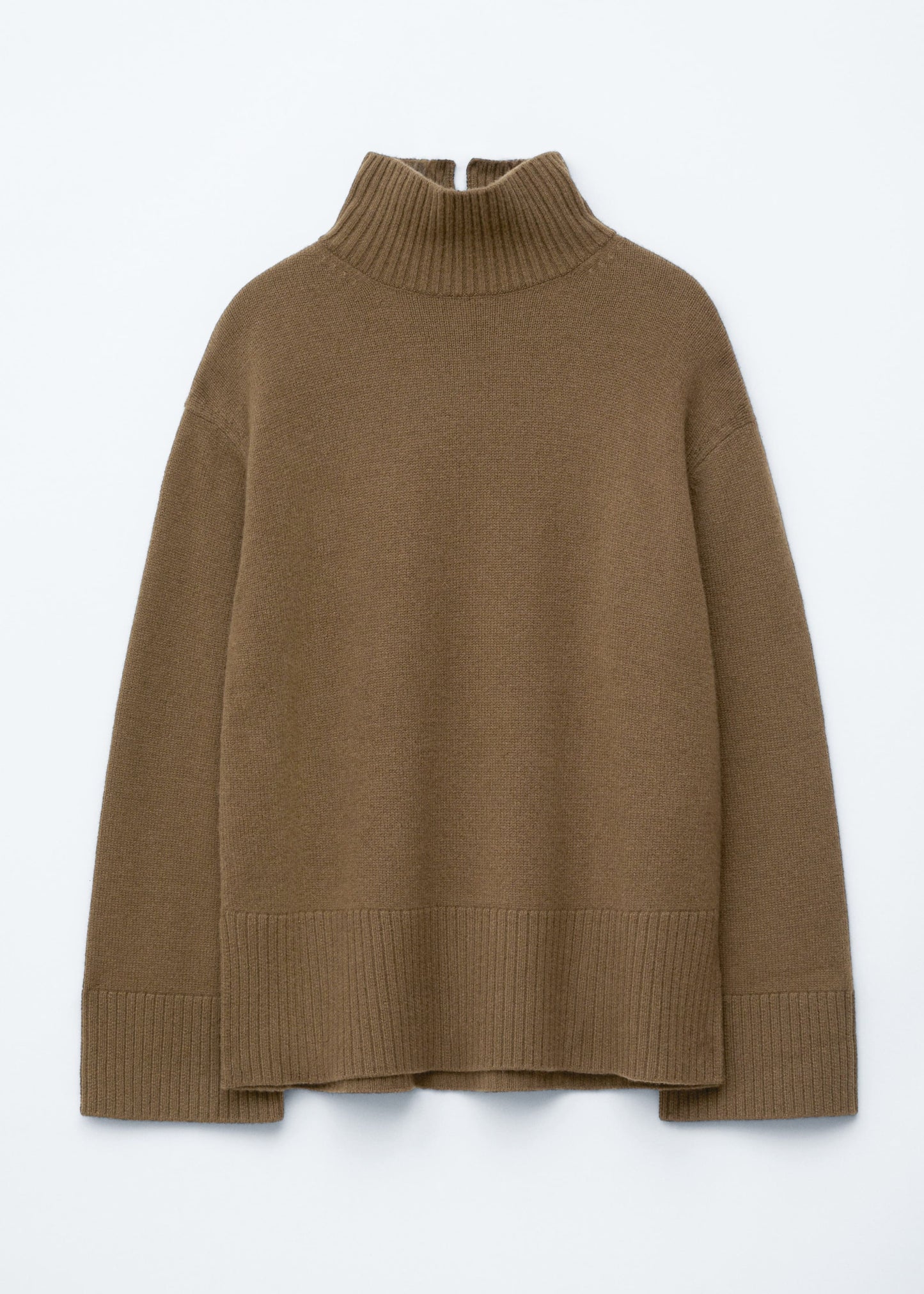 Oversized Turtleneck Wool Jumper