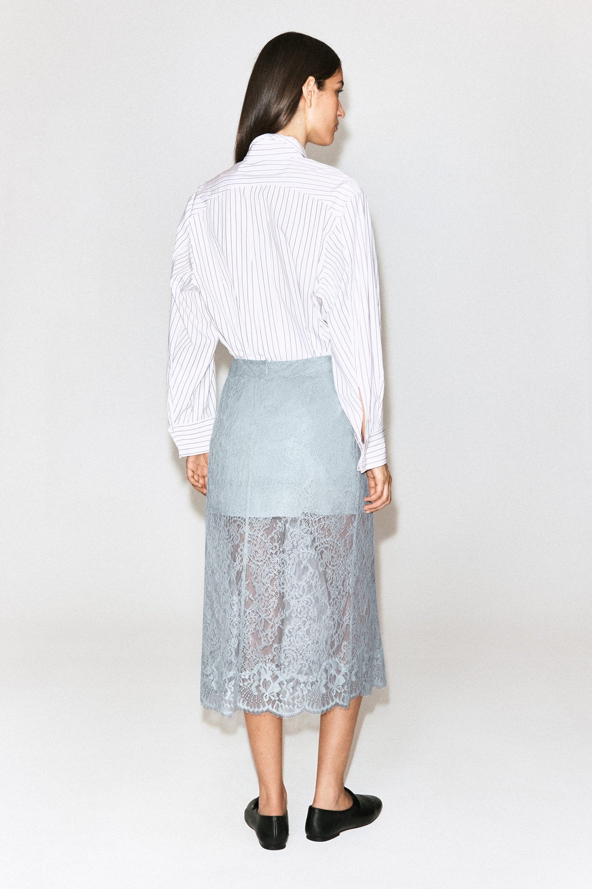 Lace Midi Skirt