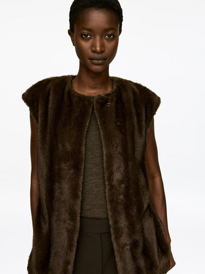 Faux-Fur Vest