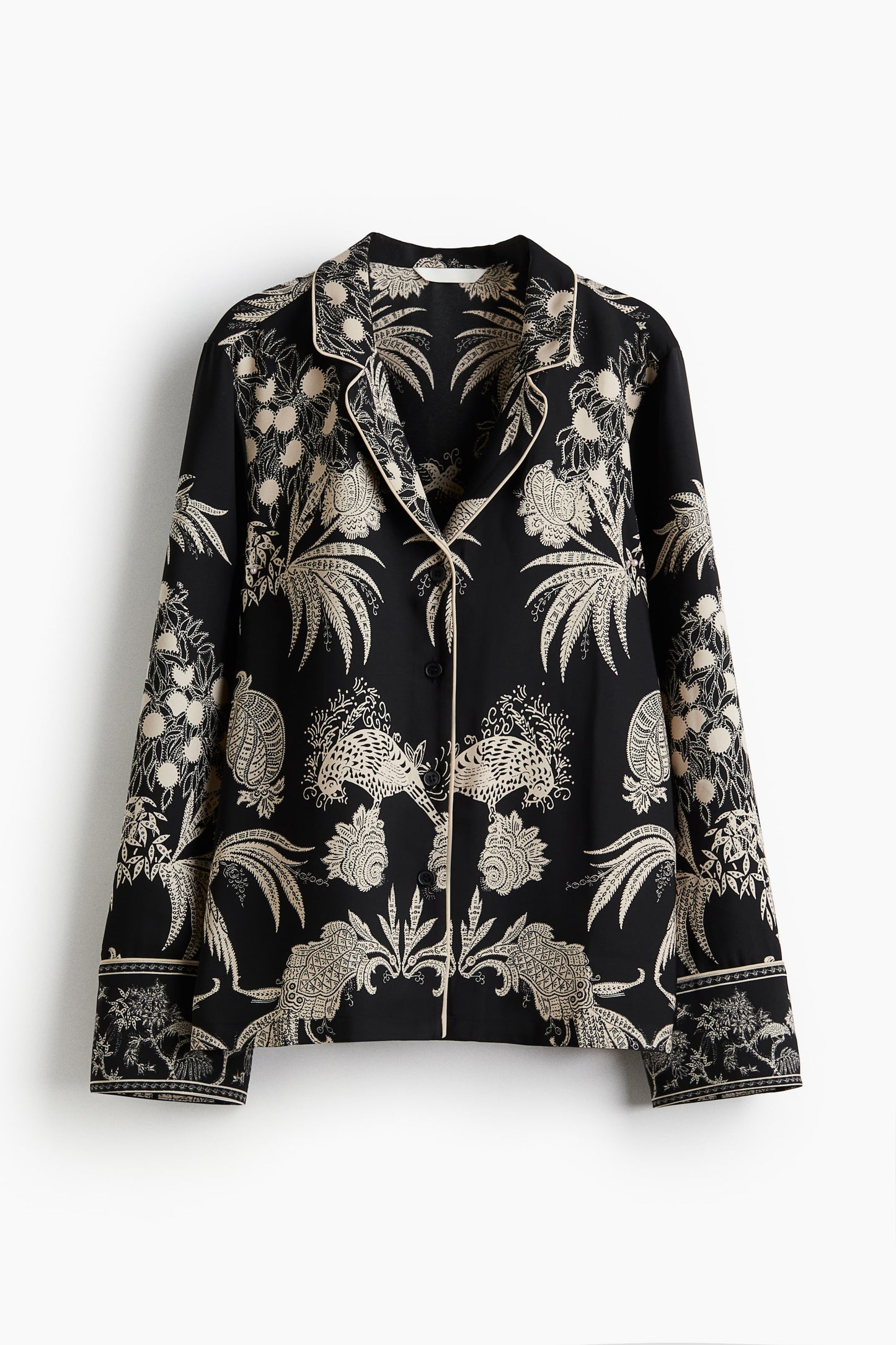 Printed resort shirt