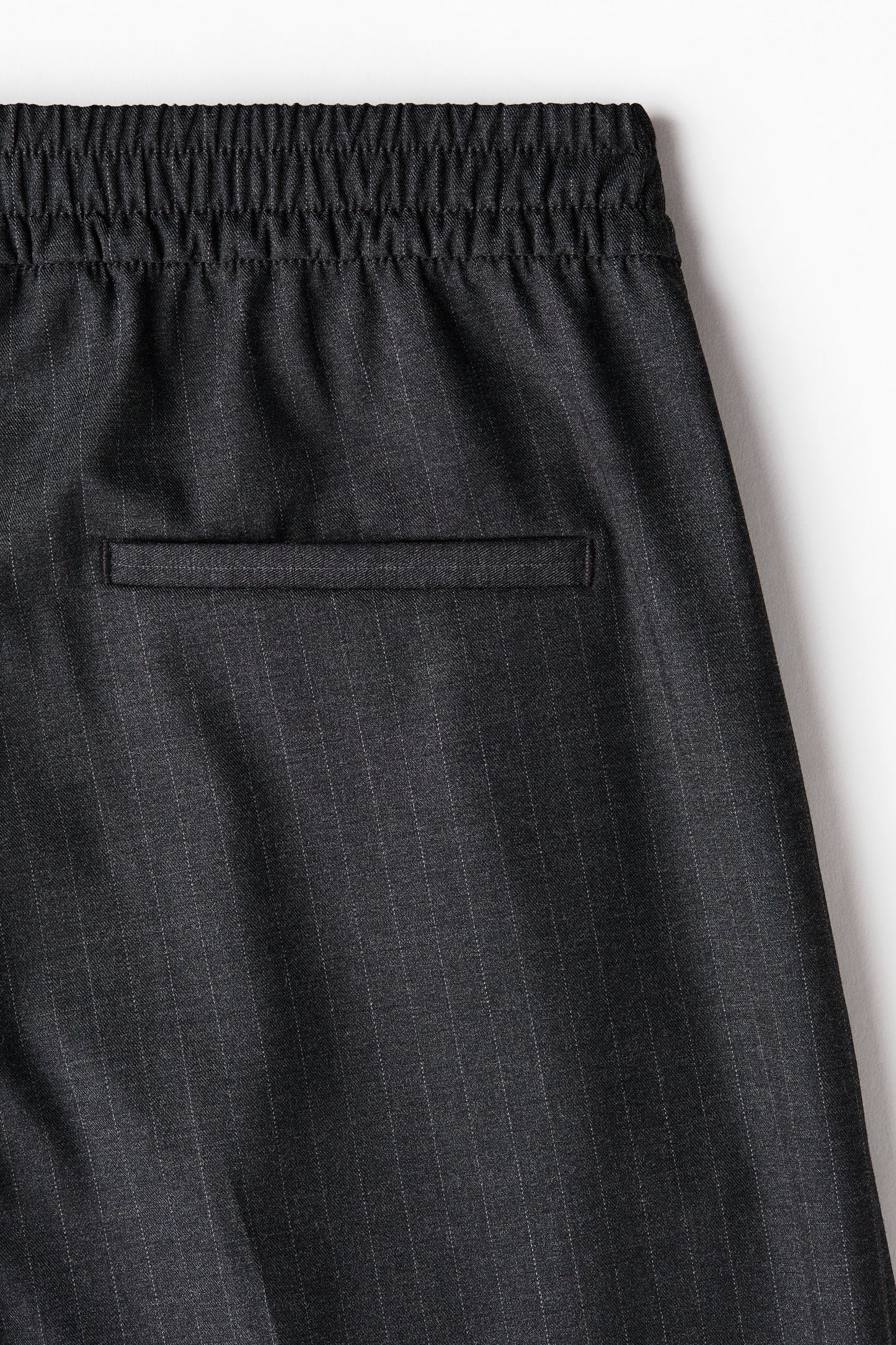 Tailored pull-on trousers