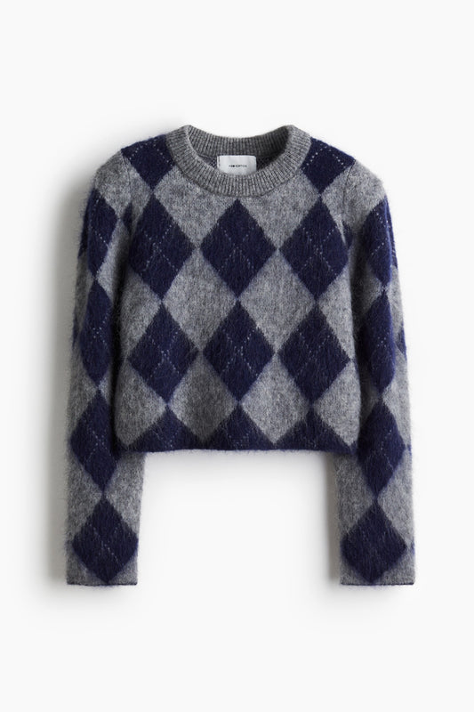 Mohair-blend jumper