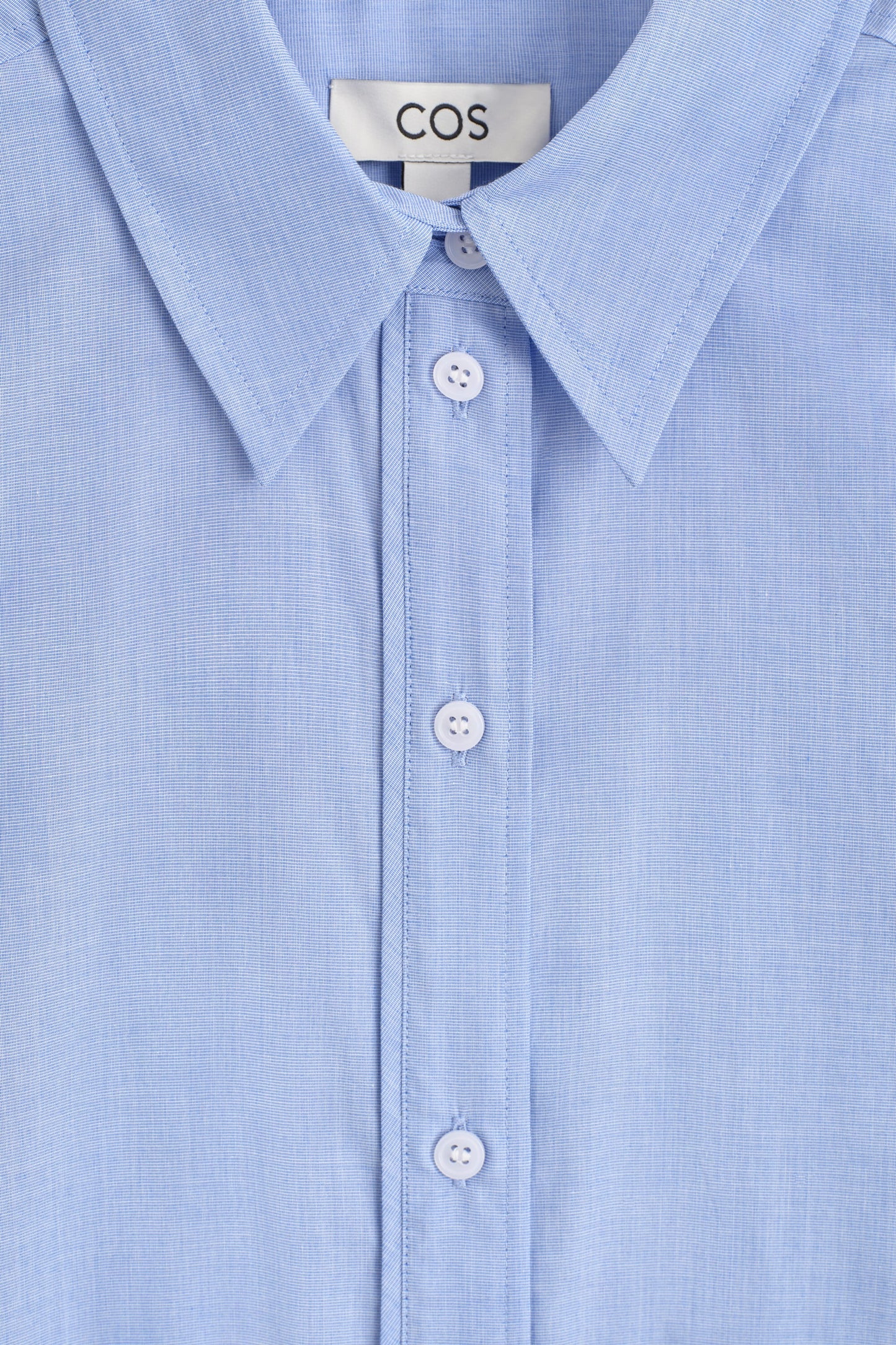 Folded-Cuff Cotton Shirt