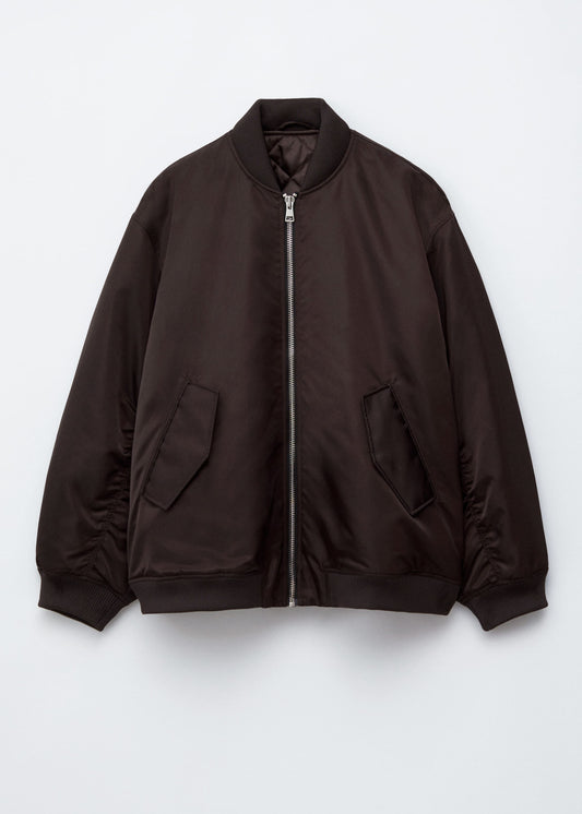 Long Bomber Jacket