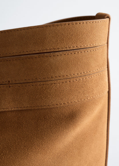 Suede Tote Bag