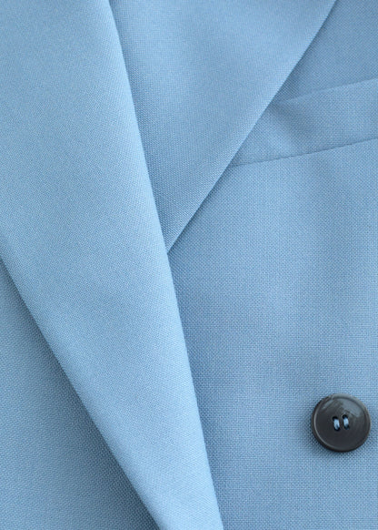 Double-Breasted Wool Blazer