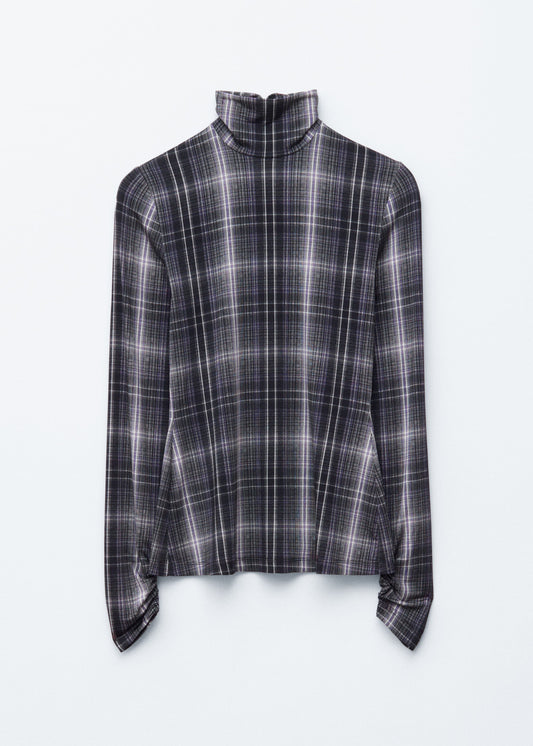 Slim Fit Turtleneck Top