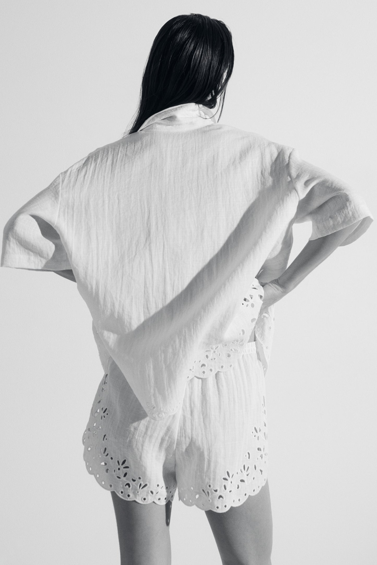 Broderie anglaise shorts