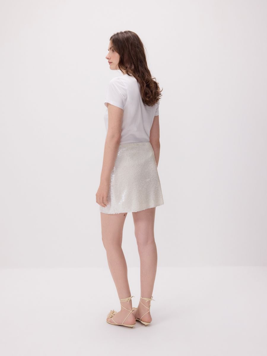 Sequin skirt