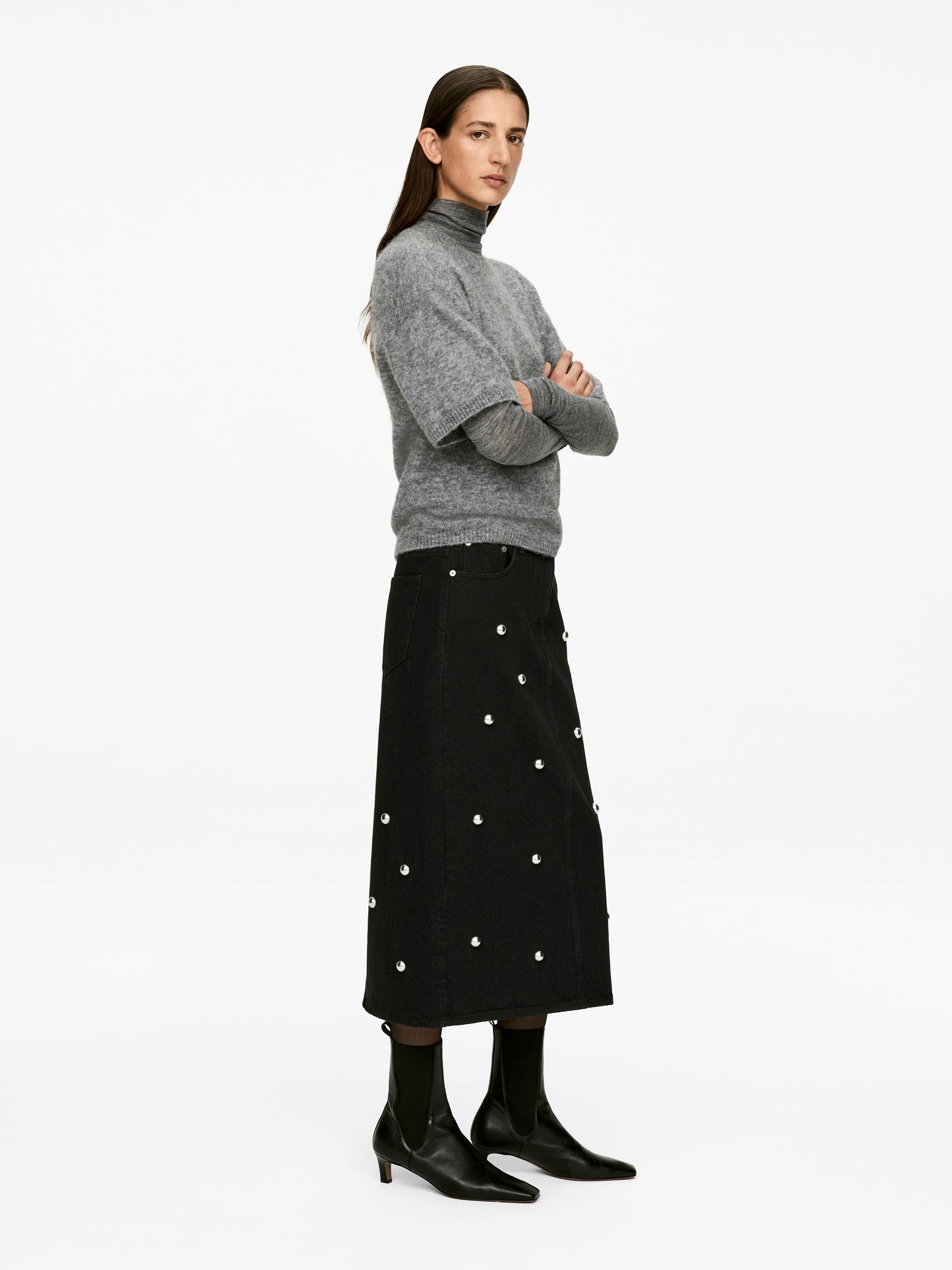 Studded Skirt