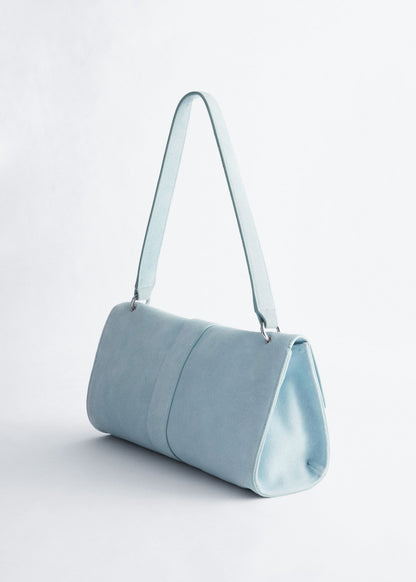 Split Suede Shoulder Bag