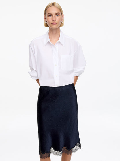 Lace-Detail Skirt