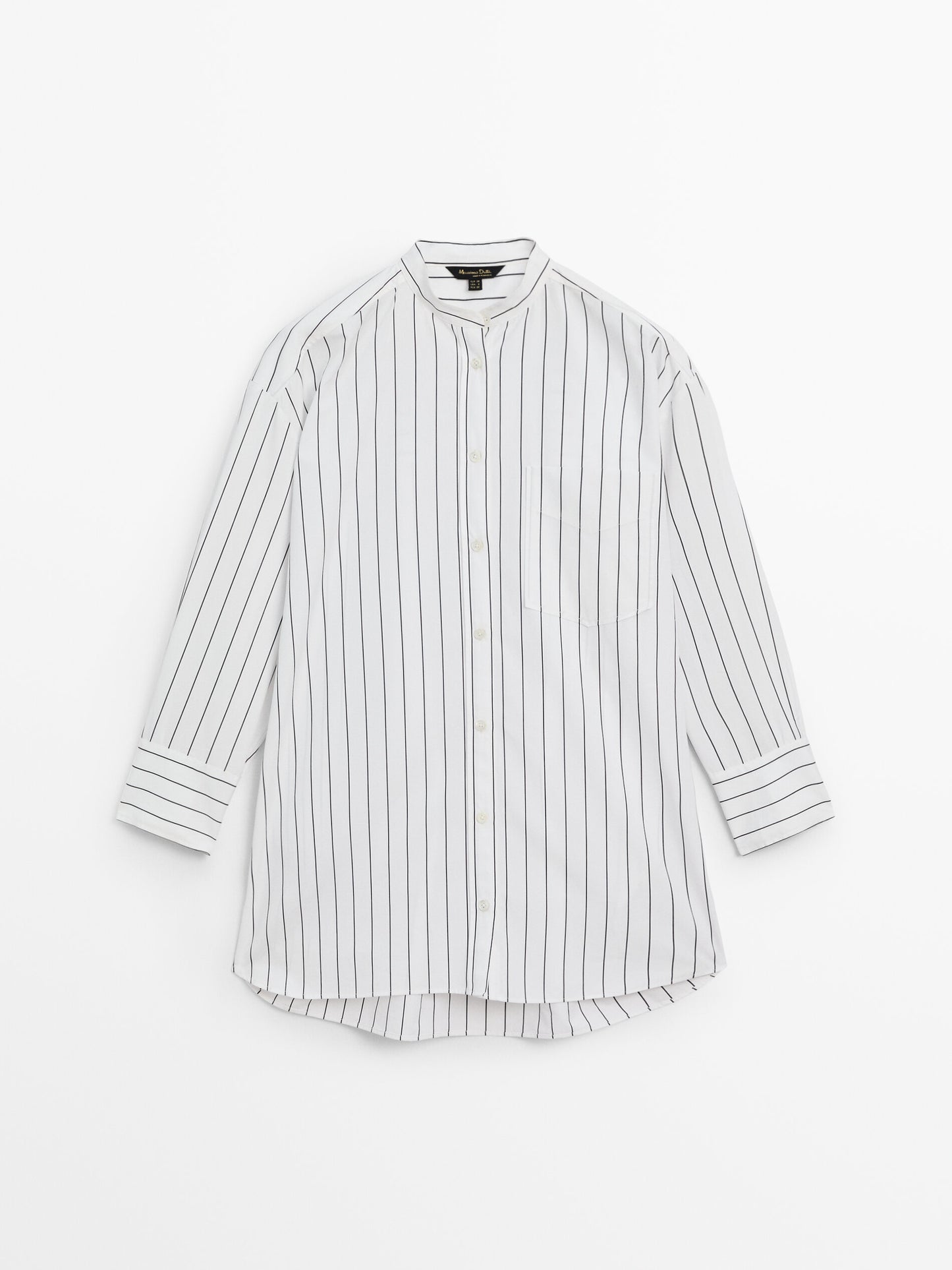 100% cotton pinstripe shirt