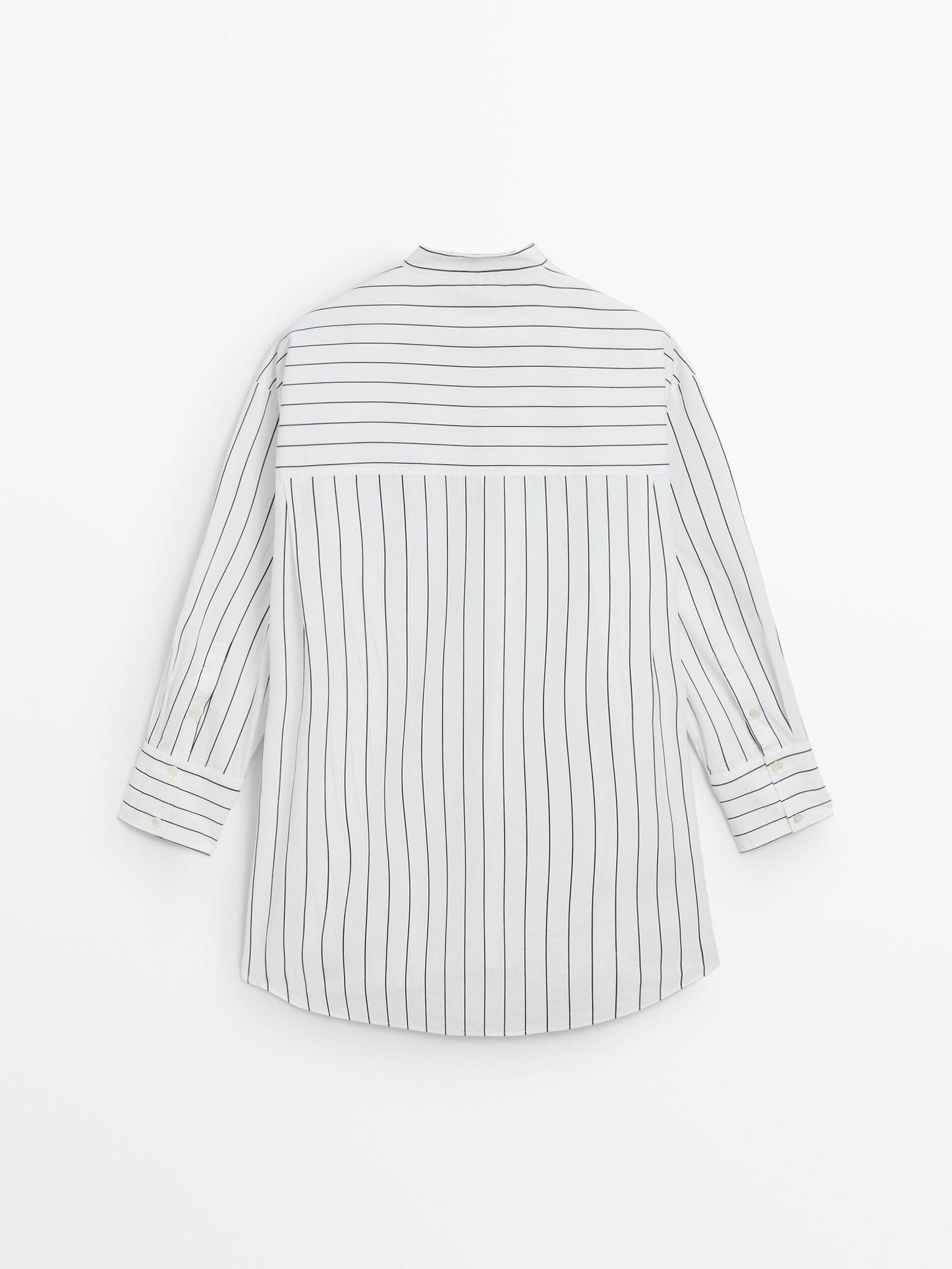 100% cotton pinstripe shirt