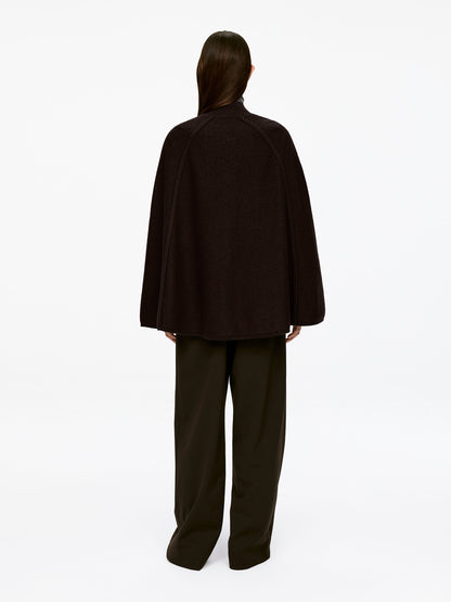 Boiled Wool Cape