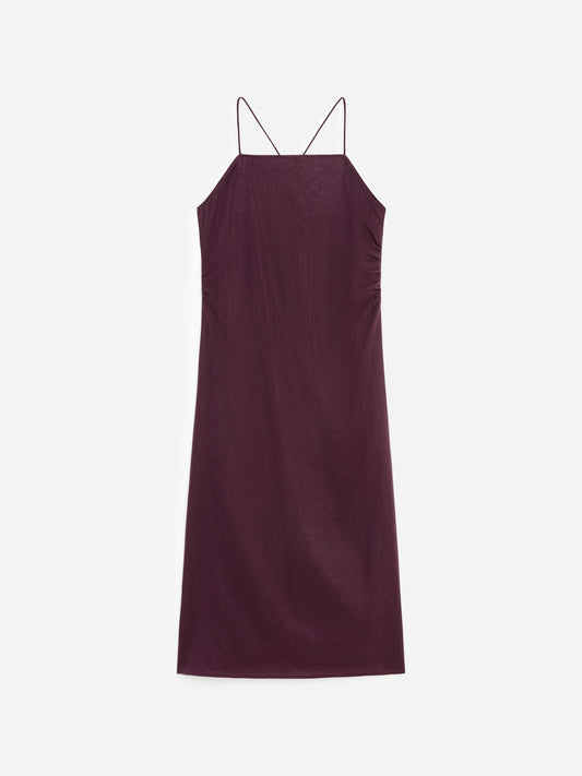 Linen Midi Dress