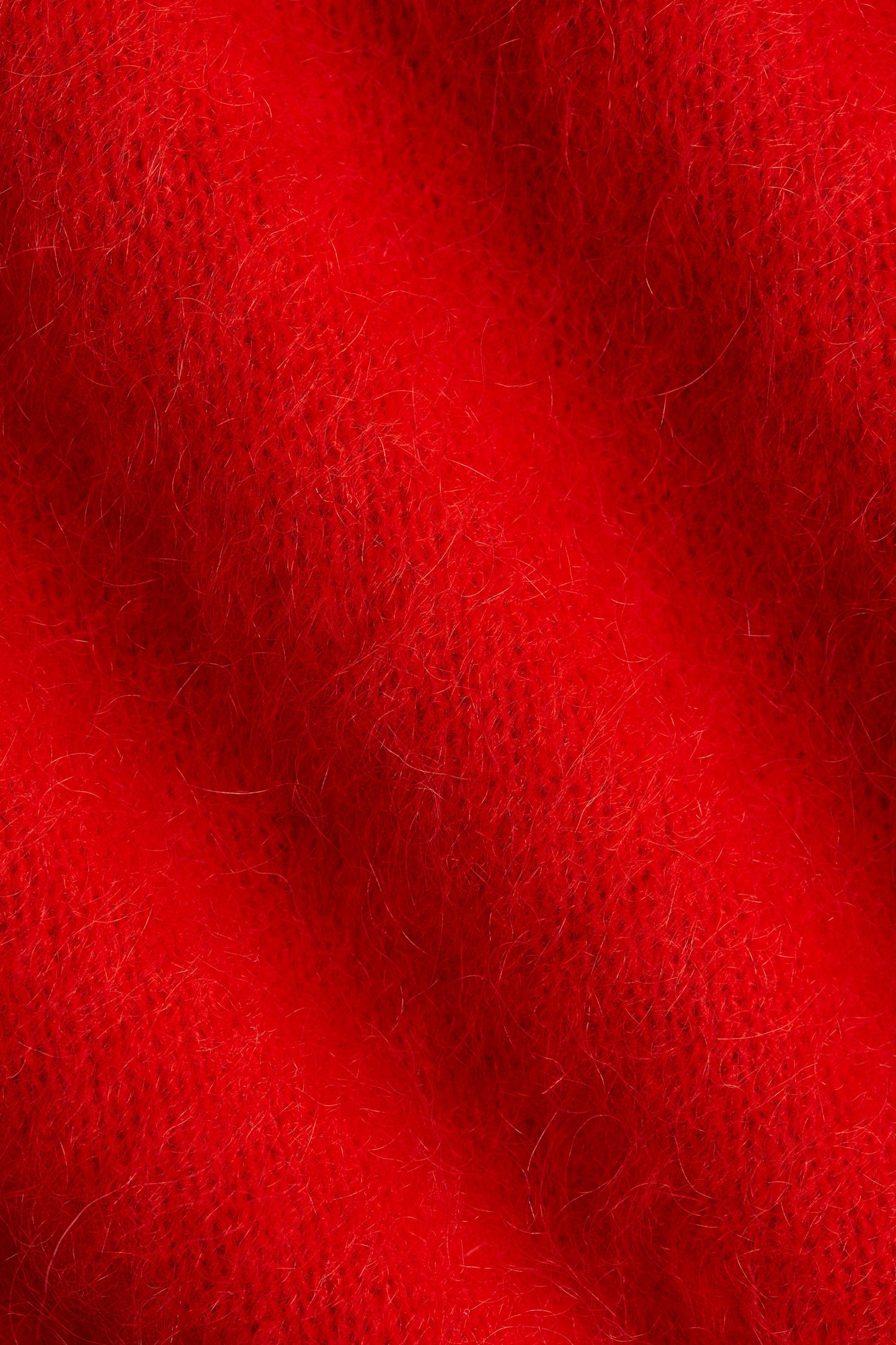 Oversized mohair-blend jumper
