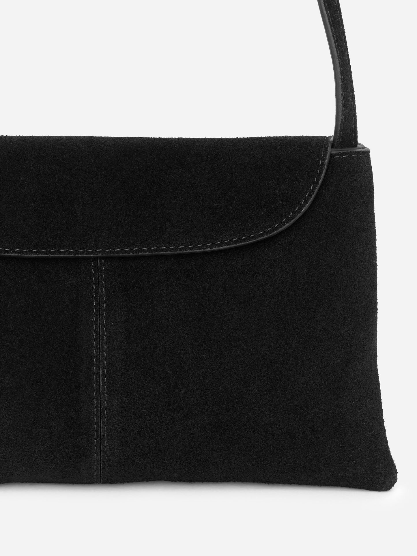 Suede Crossbody Bag