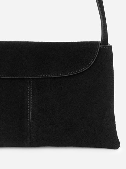 Suede Crossbody Bag