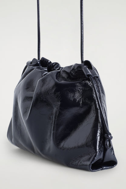 Mini Cavatelli Leather Clutch Bag